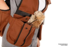 Profi Dummyweste Hunter Canvas Unisex Braun -Hundebedarf 146128 Product