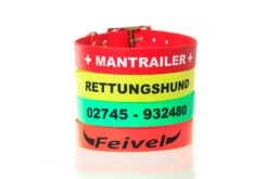 Relaxoo Biothane Hundehalsband Braun 25mm Breit -Hundebedarf 153604 Product