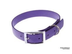 Relaxoo Biothane Hundehalsband Violett 19mm Breit