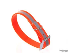 Relaxoo Biothane Reflex Hundehalsband Orange 25mm Breit -Hundebedarf 223209 Product