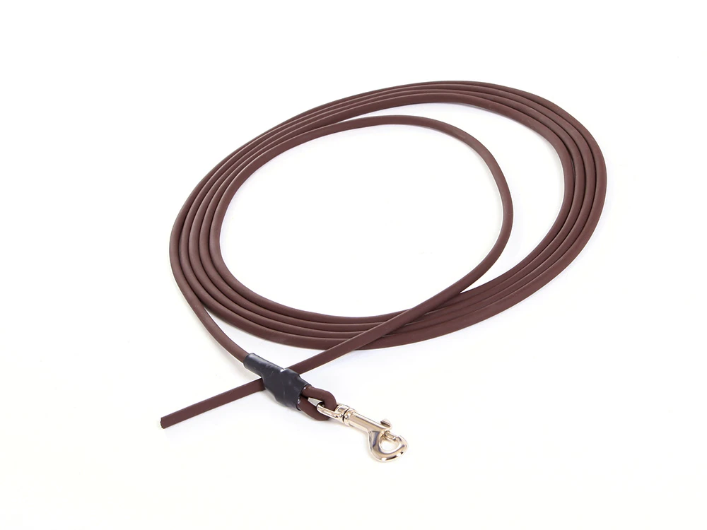 Biothane Schleppleine Rund 8 Mm Dunkelbraun 1 Biothane Schleppleine Rund 8 Mm Dunkelbraun