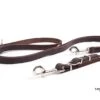 Relaxoo Fettleder Hundeleine 4-fach Verstellbar Just Hundesport Edition