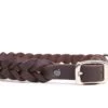 Relaxoo Fettleder Hundehalsband Geflochten Just Hundesport Edition