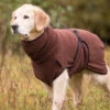 Dryup Cape Hundebademantel Braun