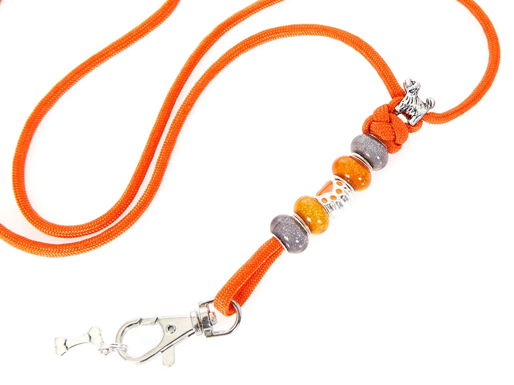 Mein Orangenes Pfeifenband Mit Schmucksteinen 2 Mein Orangenes Pfeifenband Mit Schmucksteinen – Bild 2