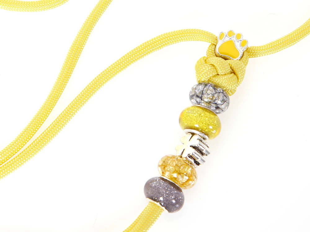 Mein Gelbes Pfeifenband Mit Schmucksteinen 2 Mein Gelbes Pfeifenband Mit Schmucksteinen – Bild 2