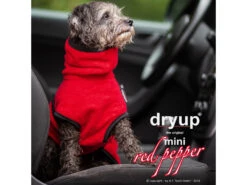 Dryup Cape Hundebademantel Mini Red Pepper -Hundebedarf 507076 Product