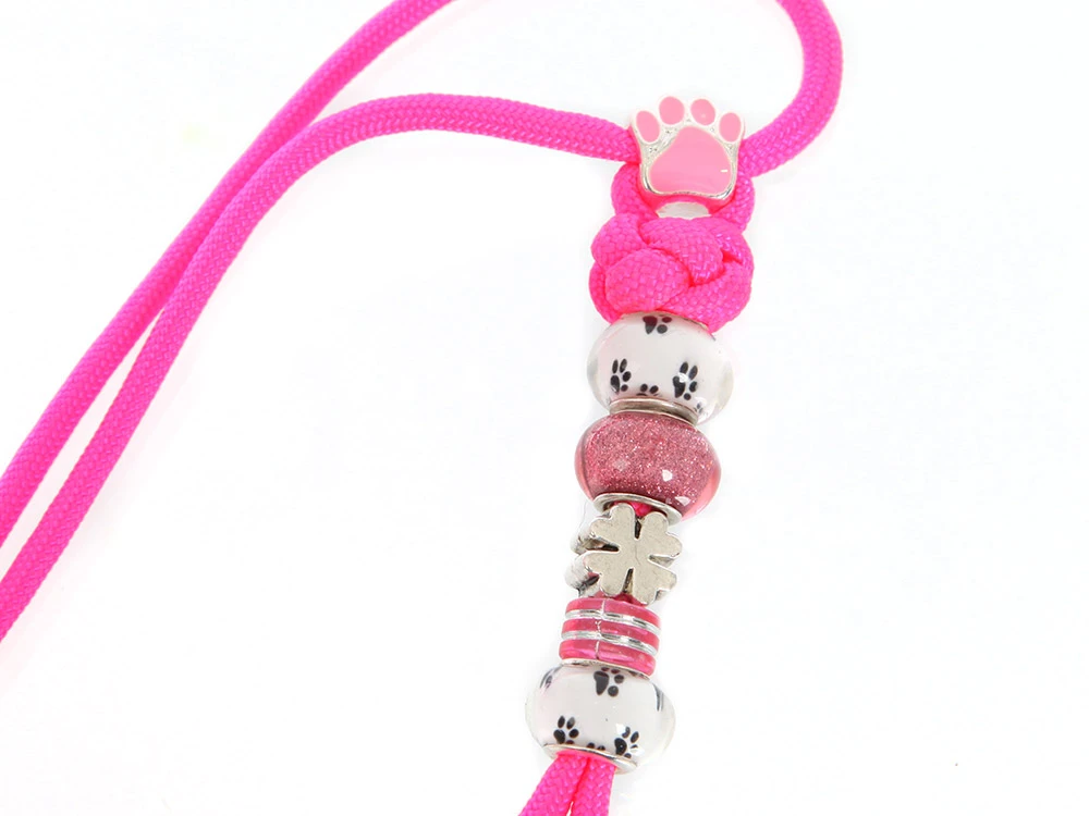 Mein Pinkes Pfeifenband Mit Schmucksteinen 2 Mein Pinkes Pfeifenband Mit Schmucksteinen – Bild 2