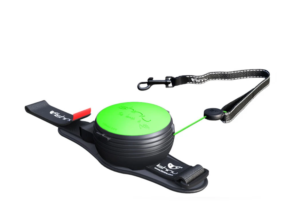 Lishinu 3 Handy Roll Hundeleine Mit Full-STOP Knopf Neongrün 1 Lishinu 3 Handy Roll Hundeleine Mit Full-STOP Knopf Neongrün