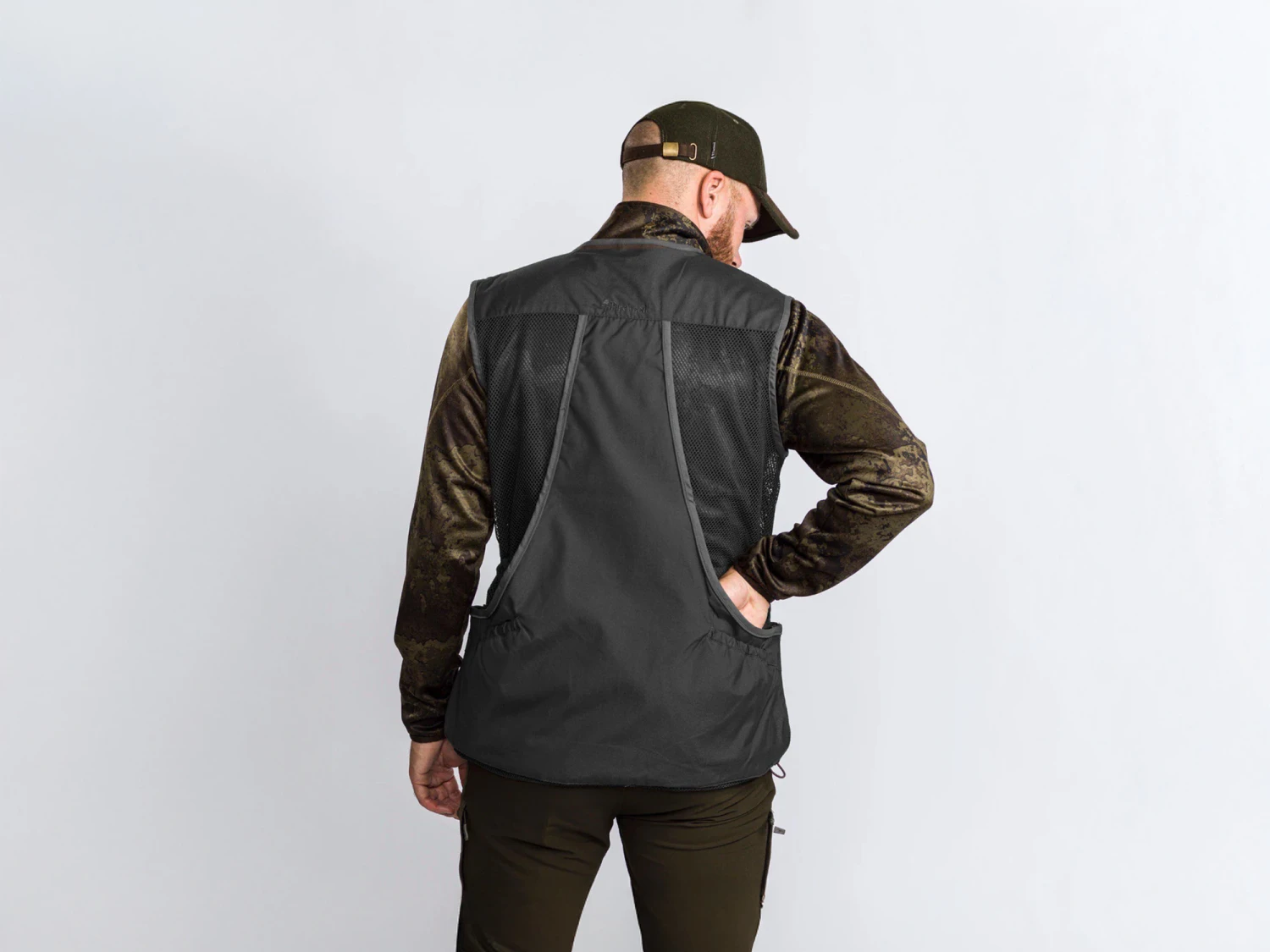 Pinewood® Dog Sports 2.0 Weste Unisex Schwarz/anthrazit 2 Pinewood® Dog Sports 2.0 Weste Unisex Schwarz/anthrazit – Bild 2