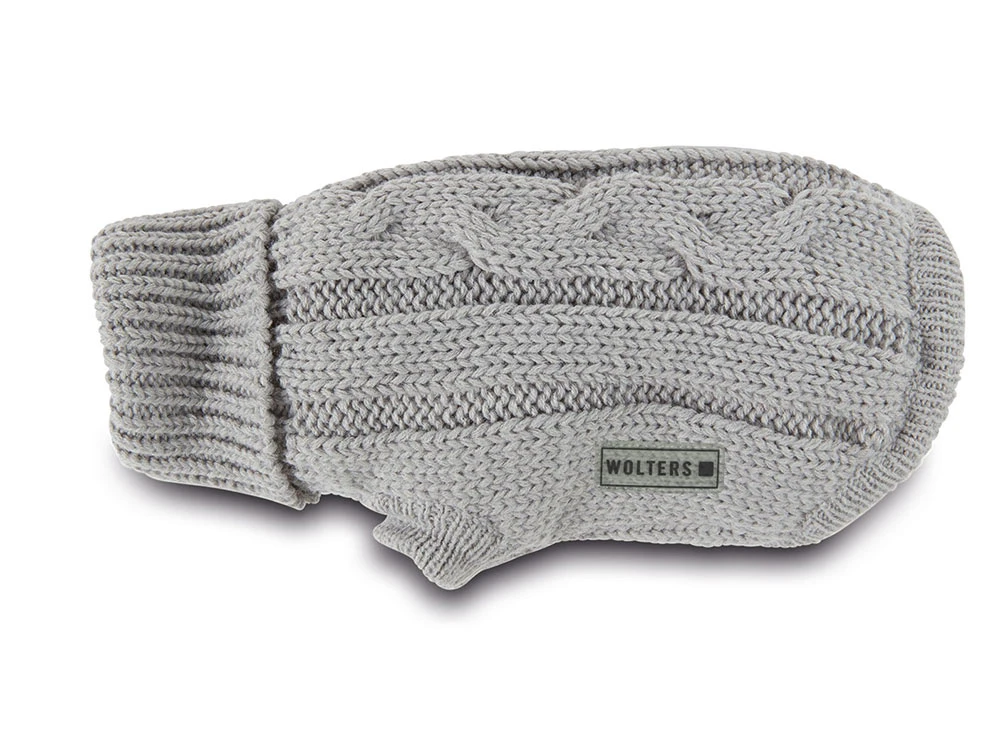 Wolters Zopf Strickpullover Silber 1 Wolters Zopf Strickpullover Silber