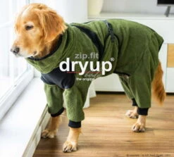 Dryup Body Zip.fit Hundebademantel Moos -Hundebedarf 827986 Product