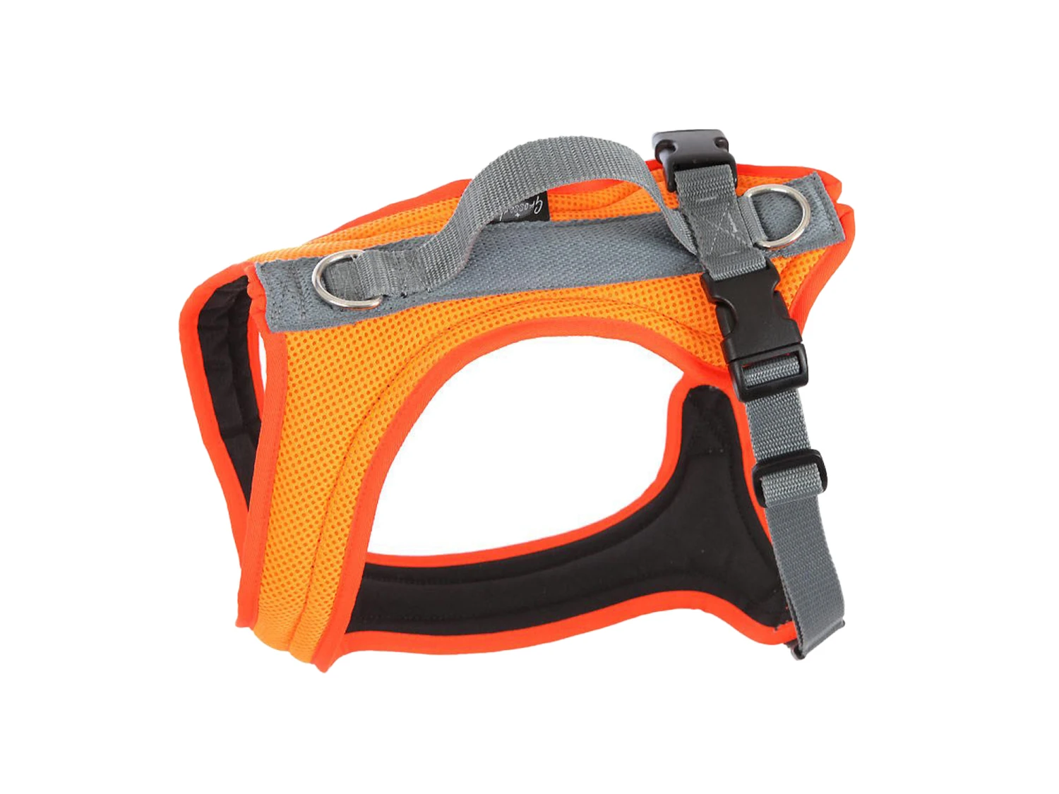 Grossenbacher Hundegeschirr FunRun Standard Leuchtorange 1 Grossenbacher Hundegeschirr FunRun Standard Leuchtorange