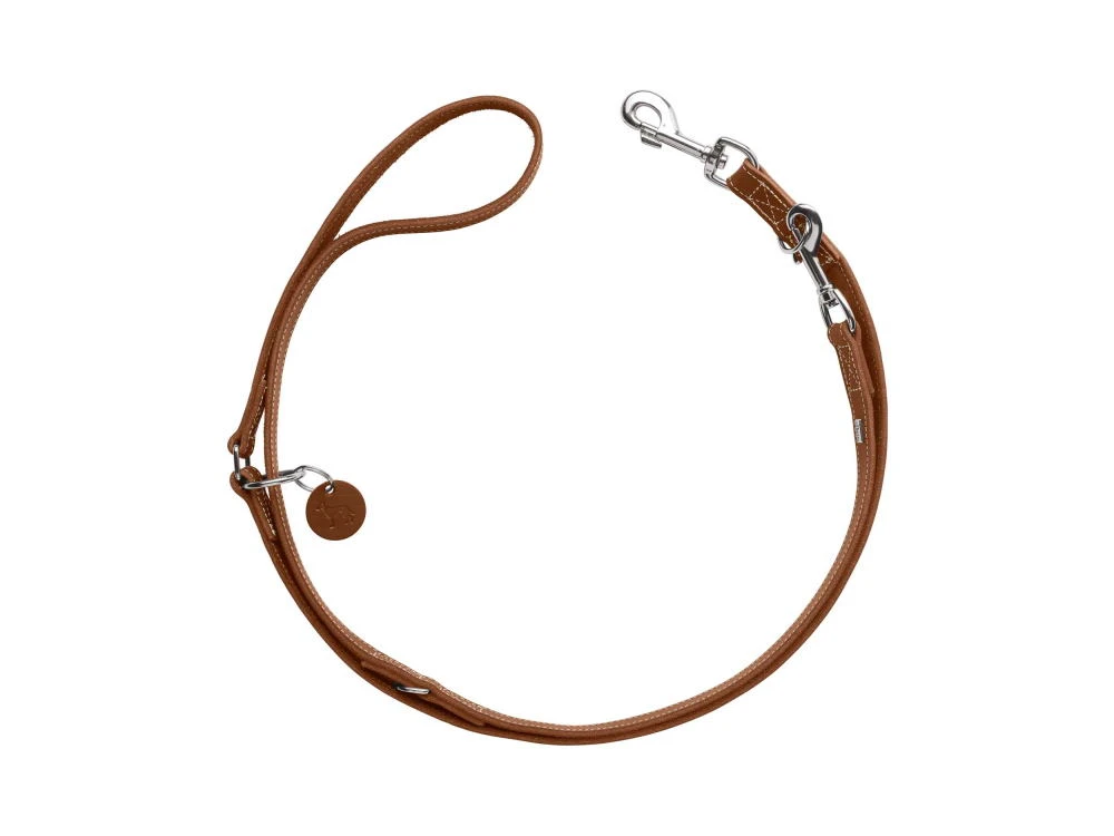 Hunter Aalborg Verstellbare FĂŒhrleine Cognac â Bild 2