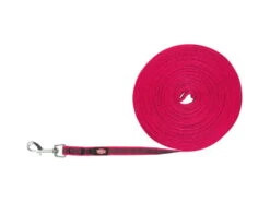 Trixie Gummierte Schleppleine Fuchsia