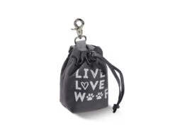 Wolters Happy Treat Bag Leckerliebeutel Dunkelgrau