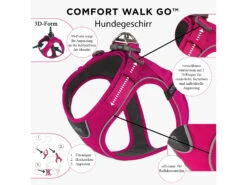 Dog Copenhagen Comfort Walk Go Hundegeschirr Wild Rose -Hundebedarf 895229 Product