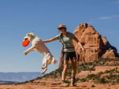 Ruffwear Camp Flyer Hunde-Frisbeescheibe Red Sumac -Hundebedarf 904834 Product