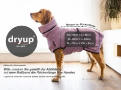 Dryup Cape Hundebademantel Lavendel -Hundebedarf 905416 Product