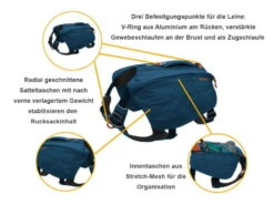 Ruffwear Front Range Hunderucksack Blue Moon -Hundebedarf 917121 Product