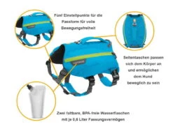 Ruffwear Singletrak™ Pack Hunderucksack Red Currant -Hundebedarf 917569 Product