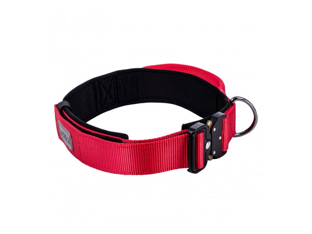 Rukka Pets Halsband Mit Griff Mission Rot 2 Rukka Pets Halsband Mit Griff Mission Rot – Bild 2