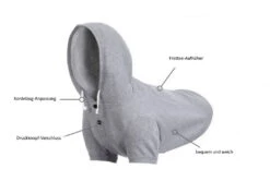 Rukka Pets Hunde-Hoodie Sierra Grau -Hundebedarf 935190 Product