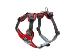 Hunter Hundegeschirr Divo Rot/grau